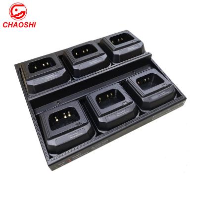 China 6-Unit Multi Battery Charging Quick Charger for VAC-6300 VAC6300 VAC6300B VAC-6300 VAC-6300B VX230 VX231 VX351 VX350 VX354 for sale