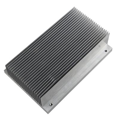 China Anodizing Aluminum Transport Tools CNC Part High Power Inverter Radiator for sale