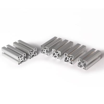 China Industry Extrusion T Slot Bracket Aluminum Plastic Profile 8080 Aluminum Extrusion T Slot for sale