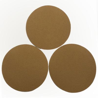 China Automotive Polishing Assembled Sandpaper Yellow 9 Inch Disc Sandpaper Round Sandpaper Sheet 40-800 for sale