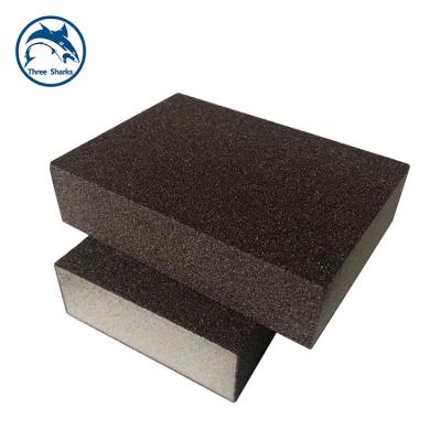 China Factory direct sale soft sponge sand block foam sand block standard P block foam alumina sandpaper-13 for sale