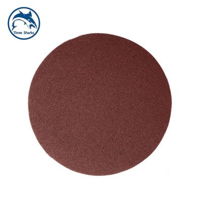 China OEM/ODM customized red round sandpaper alumina sandpaper sandpaper disc alumina sandpaper-2 for sale