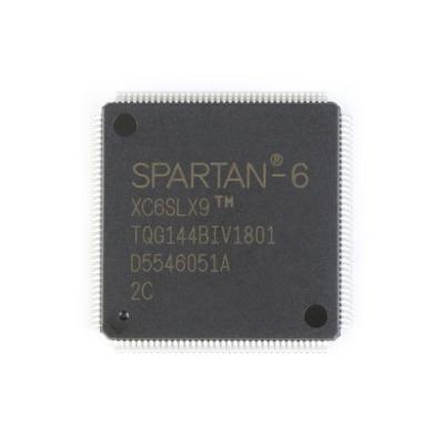 China Xinborui IC XC6SLX9-2TQG144C programmable gate array of new XC6SLX9 LQFP-144 standard original 102 FPGA I/O field for sale