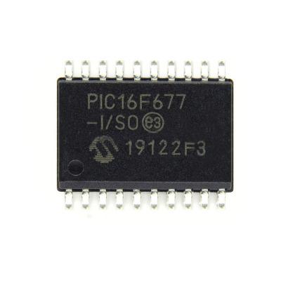 China - Favorable price PIC16F677-I/SO SOP20 only make brand new original CHIP chip can be used for programming for sale