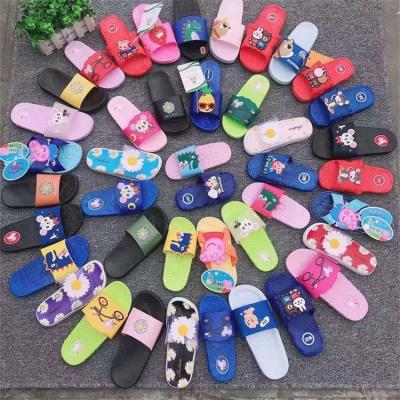 China New Design Cute Children's Breathable Cartoon Slippers Blue Slippers for Boys and Girls for sale