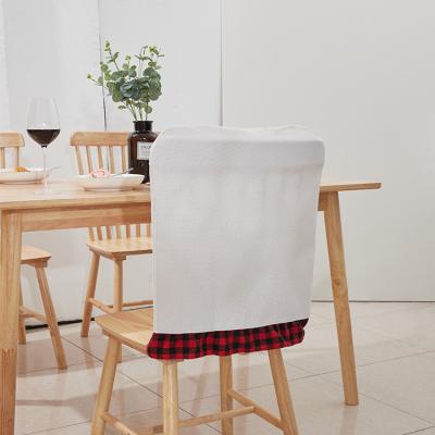 China Other Customized Empty Dye Under Christmas Professional Seat Covers Sublimation Empty Chair Covers Sublimation Custom Chair Covers for sale