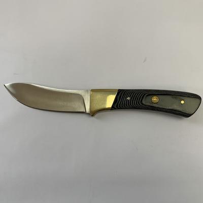 China Mikatta Handle Micarta Scale Hunting Knife Non-variable Bowie Knife for sale