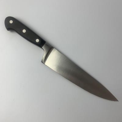 China Durable 8 Inch 5CR15 Chef Knife ABS Handle High Carbon Steel for sale