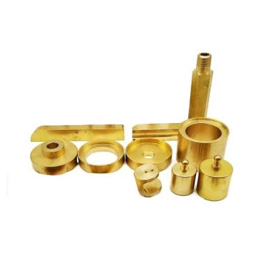 China Custom CNC Milling Aluminum Machining Brass Machined Parts Metal Hardware Brass Machinery Service for sale