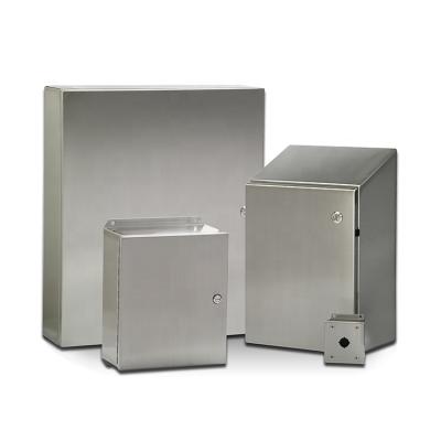 China Modern Waterproof Metal Enclosure Cabinet Frame Sheet Metal Stainless Steel Box for sale