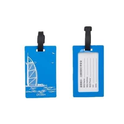 China Plastic Promotional PVC Luggage Tag for sale