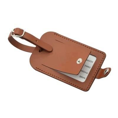 China Classic Leather Luggage Tag for sale