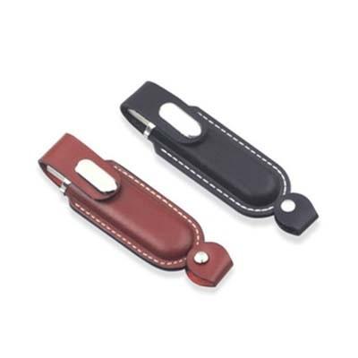 China Hot Sell Leather USB Flash drive for sale