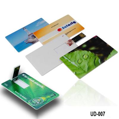 China Card Usb Flash Drive With Photo Printing for sale