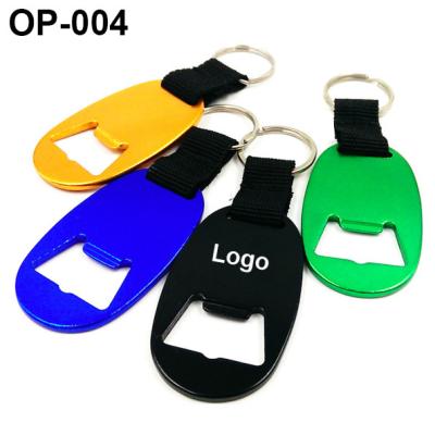 China Aluminium Opener With Lanyard Keychain for sale