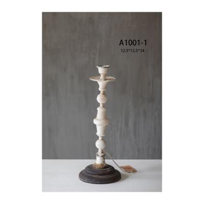 China Wall act the role ofing the vintage wholesale European iron style decorative candle holder dining table candle holder for sale