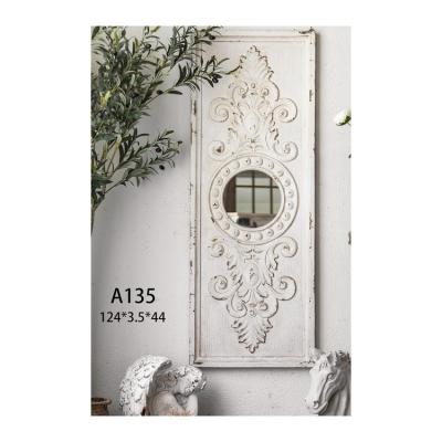 China Traditional new design wooden mirror decoration shop decoration illustration for sale