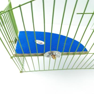 China 2021 Viable Most Stylish Portable Bird Cage Removable Pet Bed In Cage Pet Frosted Panel Bed for sale