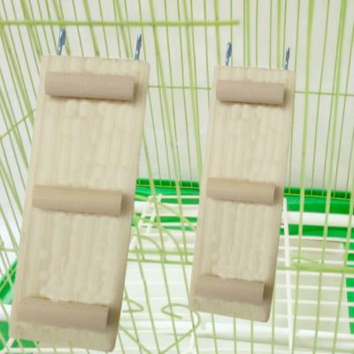 China Hollandapig Wooden Hamster Hamster Viable Toy Small Hamster Joke Pet Ladder Stairs Pet Game Multi-Height Climbing Bird Cage Props for sale