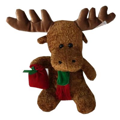 China Cute Soft Plush Toy Stuffed Animal Girl Toy Brown Plush Stuffed Animals Deer Deer for sale