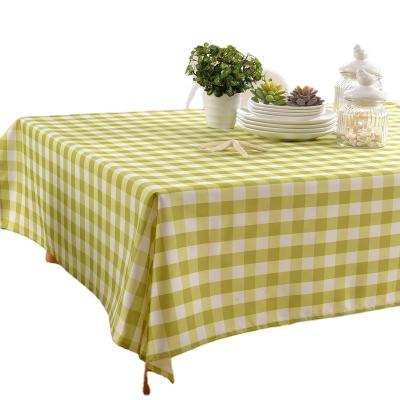 China Polyester Waterproof Colorful Waterproof And Oilproof Tablecloth for sale