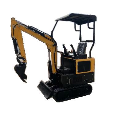 China Hotels China Made 1ton Mini Excavator Wholesale Crawler Excavator With Spare Parts for sale