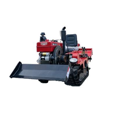 China Cheap Hotels Mini Farming 4x4 Compact Tractor Spare Parts Rotavator Tractor For Sale Price for sale