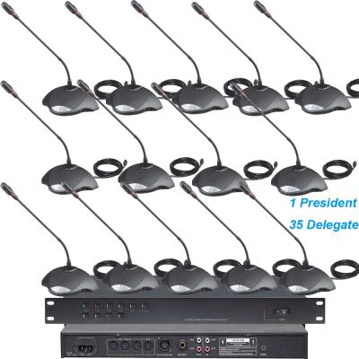 China CCS900 Sound Pro Wired Conference CCS900 Desktop Microphone 36 Desktop Gooseneck Table Top Speaker 1 Built-in Speaker 35 Delegate Mic Unit for sale