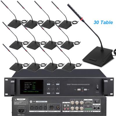 China Video-tracking Speaker 29 Headset Microphone MiCWL Built-in Speaker 30 Table Mics Digital Wired Conference Microphone System 1 Delegate 29 for sale