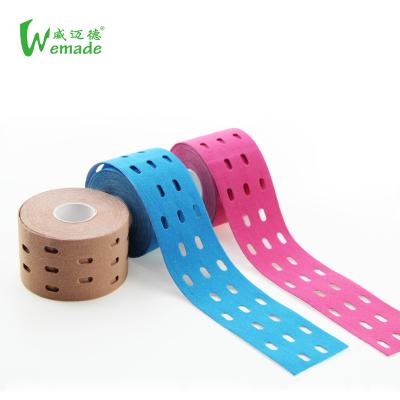 China Animals Non Waterproof Adhesive Latex Punch Kinesiology Tape for sale