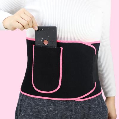 China Highly Elastic Waist Trainer Belt Sweat Slimming Sweat Belt For Women Running for sale