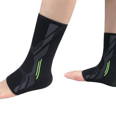 China Safty Ankle Brace Sports Adjustable Elastic And Comfortable Ankle Support Breathable Nylon Material for sale