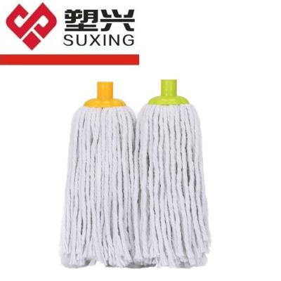 China Sustainable Household Cleaning Cotton Wet Mop Industrial Floor Cotton Mop for sale