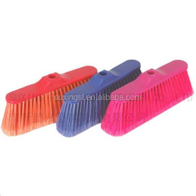 China Colorful Household Broom Home Cleaning Head for sale