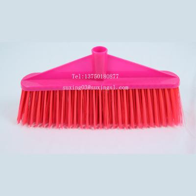 China 1805 Triangle Plastic Home Broom for sale