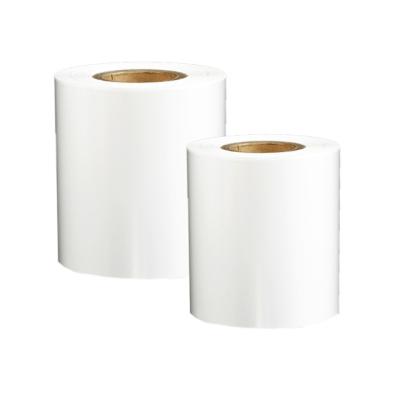 China Moisture Proof Top Label PP Film BOPP Rated Self Adhesive Pearl Coated Pearl Film for sale