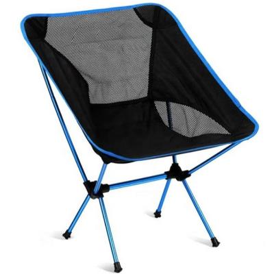 China Realsin Modern Foldable Chair Camping Ultralight Aluminum Folding Chair Raising Chair for sale