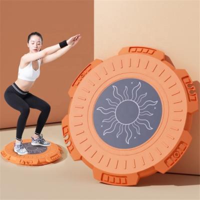 China Household Slim Fitness Home Slim Waist Plate Realsin Exercise Waist Machine Rotating Waist Twisting Disc With Handle for sale