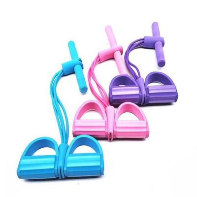 China Yoga Realsin Yoga Pull Rope Resistance Bands Sit Up Foot Pedal Elastic Pull Rope for sale