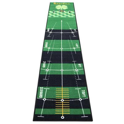 China Polyester or Nylon Custom Funny Golf Putting Mat Indoor Training Aid for sale