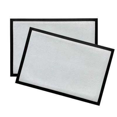 China Sublimation Non-slip Blank Mat Mat Floor Rubber Bath Mat For Sublimation Printing for sale