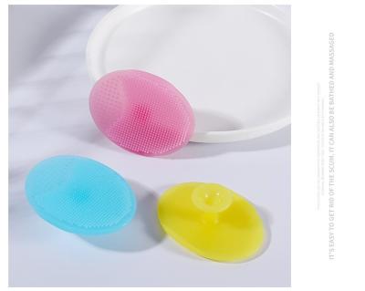 China Multi-Function Baby Bathing Brush Baby Silicone Shampoo Brush Special Bath Brush Massager for sale