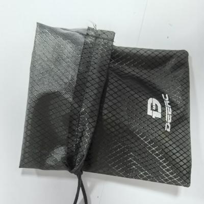 China Handmade Wholesale Custom Makeup Pouch Cosmetic Gift Bags Nylon Drawstring Bag for sale