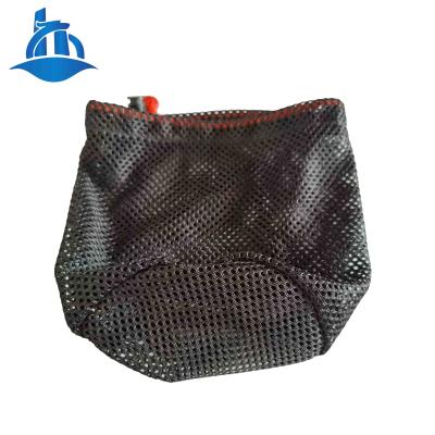 China Party Suppies Shenzhen Factory Produce Mesh Pouch Polyester Mesh Bag Round Bottom Single String Drawstring Gift Bag for sale