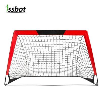 China Wholesale Good Quality Freedom Soccer Goal Football Automatic Training Rigged Foldable Portable Soccer Net for sale