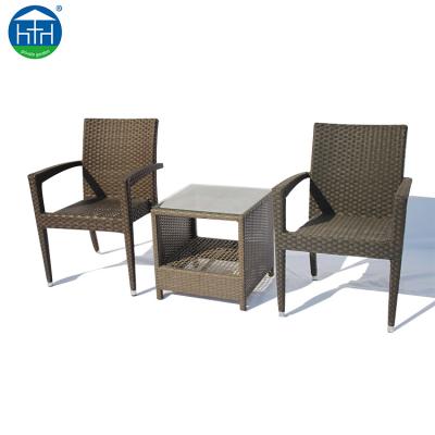 China UV-protection Outdoor Leisure Terrace Table and Chairs Ouside Seating Furniture for sale