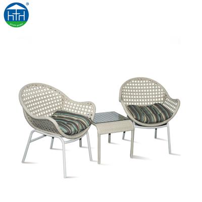 China Modern Small Garden Patio Lounge Sofa Set Furniture For Sale Bistro Chair Set for sale