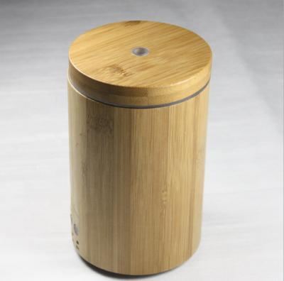 China Power-Free 160ml Natural Bamboo Aroma Diffuser, Ultrasonic Cool Mist Humidifier for Home, Yoga, Office, Spa, Bedroom, Baby Room for sale