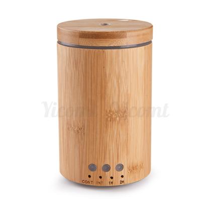 China China 7 LED Colored Coffee Spray Ultrasonic Aroma Diffuser Bamboo Lamps With CE SGS Rohs Certificate for sale