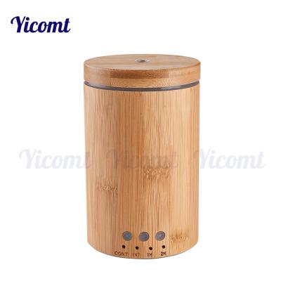 China Bestselling Mini Scent Ultrasonic Aromatherapy Defuser Essential Oil Diffuser Natural Bamboo Aroma Diffuser Real Natural Bamboo Diffuser Amazon for sale